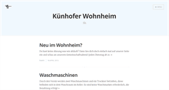 Desktop Screenshot of kuenhofer.de
